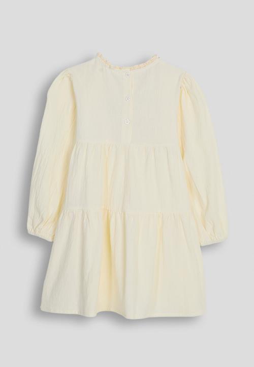 Pop Candy - Embroidered graphic gypsy dress - cornsilk