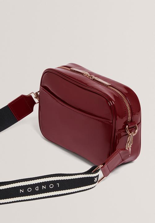 Ted Baker - Loueey Webbing Detail Camera Bag - Oxblood