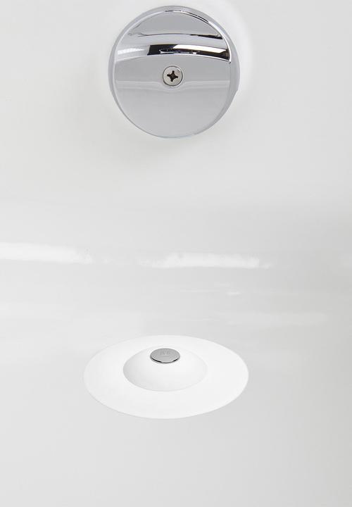 Umbra - Flex Drain Stop Hair Catcher - White