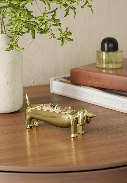 Umbra - Dachsie Ring Holder - Brass