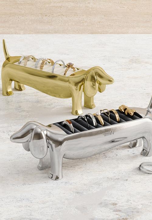 Umbra - Dachsie Ring Holder - Brass