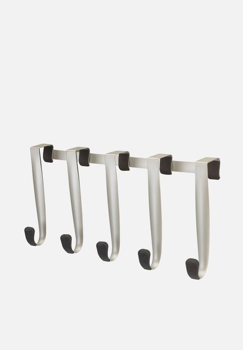 Umbra - Schnook 5 Hook Over The Door - Black & Nickel