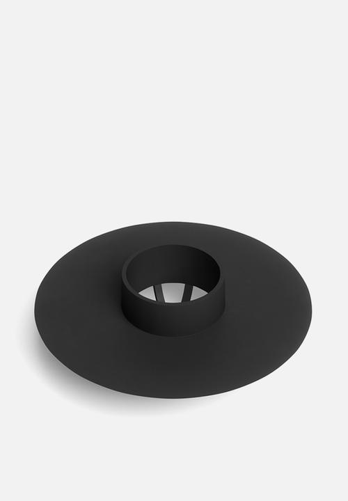 Umbra - Flex Drain Stop Hair Catcher - Black