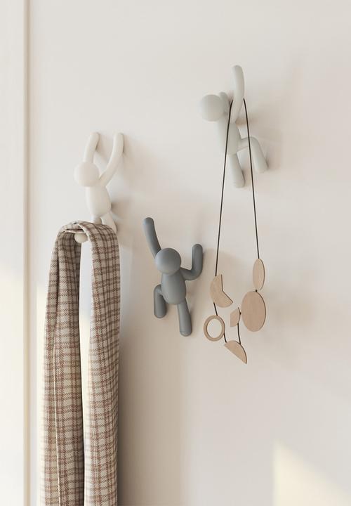 Umbra - Buddy Hooks Set Of 3 - Grey