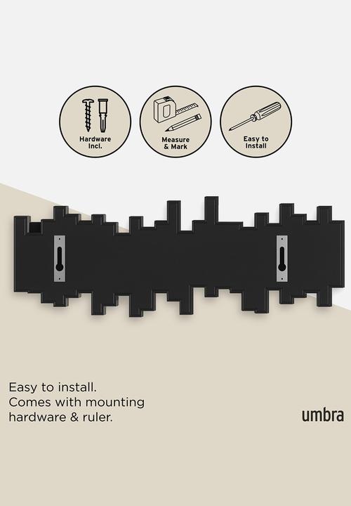 Umbra - Sticks Multi Hook - Black