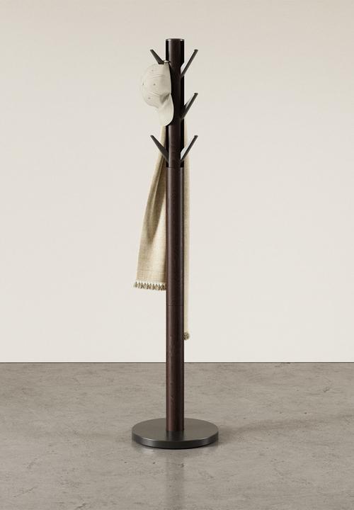 Umbra - Flapper Coat Rack - Black & Walnut