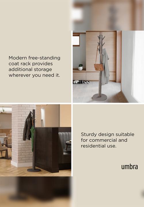 Umbra - Flapper Coat Rack - Grey