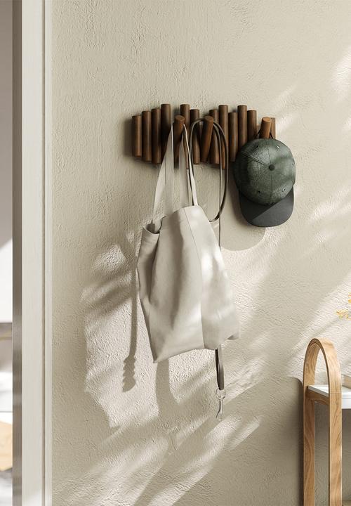 Umbra - Picket Rail Hook Age - Walnut