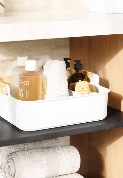 Umbra - Bellwood Bin - White & Natural