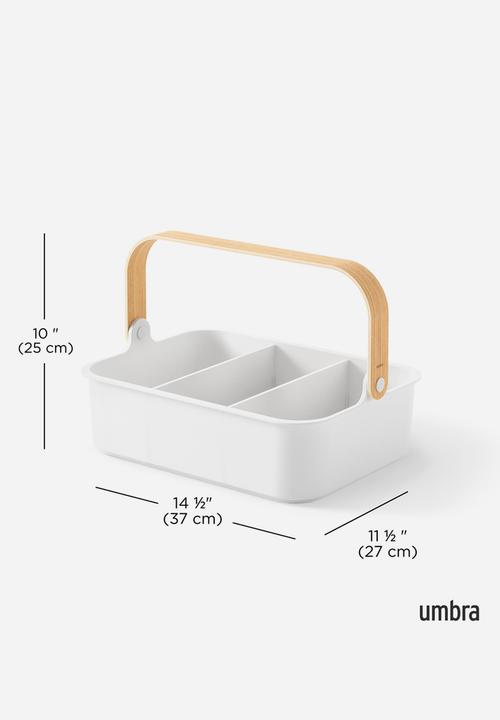 Umbra - Bellwood Bin - White & Natural