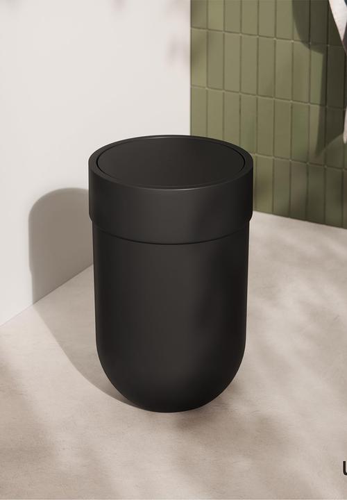 Umbra - Touch Can With Lid - Black