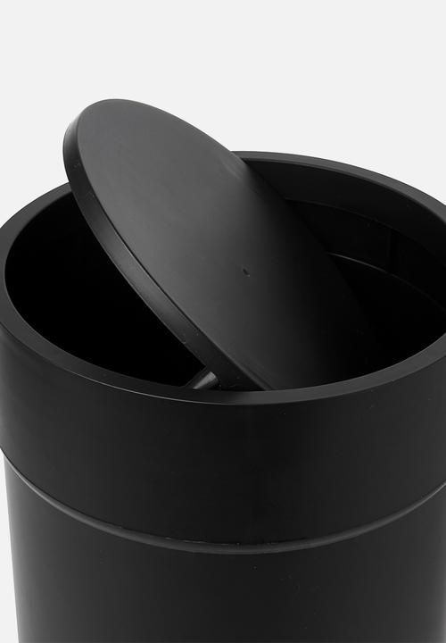 Umbra - Touch Can With Lid - Black