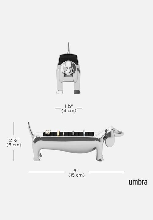 Umbra - Dachsie Ring Holder - Silver