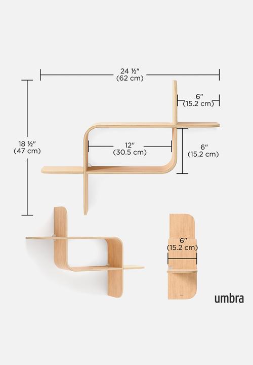 Umbra - Montage Shelf - Natural