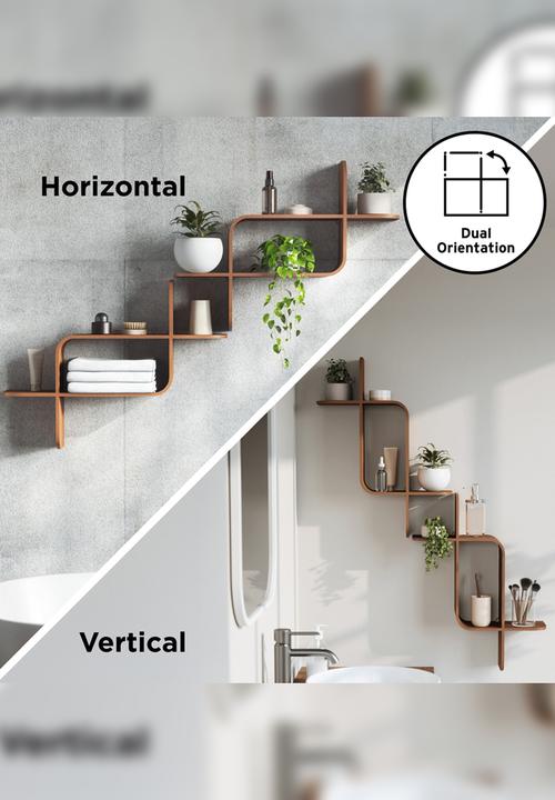 Umbra - Montage Shelf - Walnut
