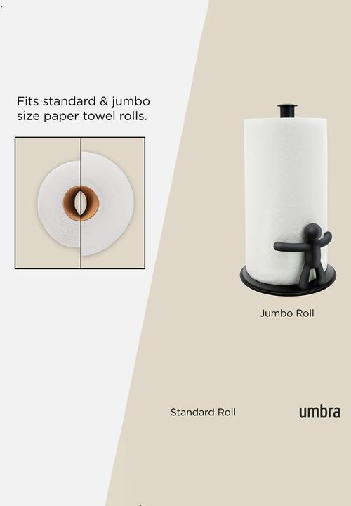 Umbra - Buddy Paper Towel Holder - Black