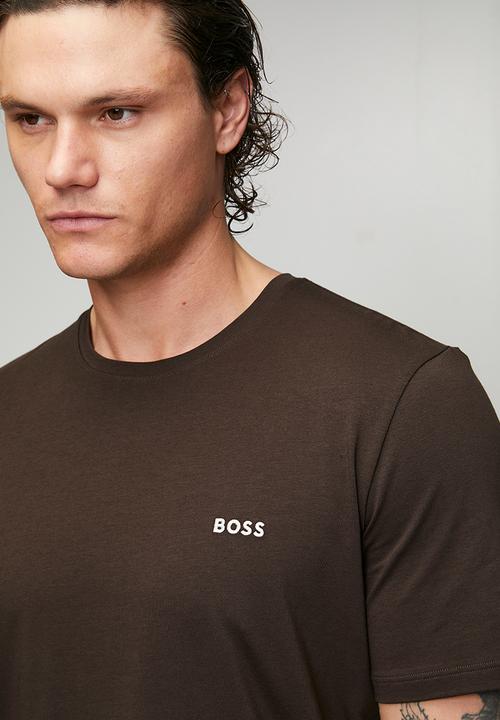 BOSS - Mix&Match T-Shirt R - Dark Brown