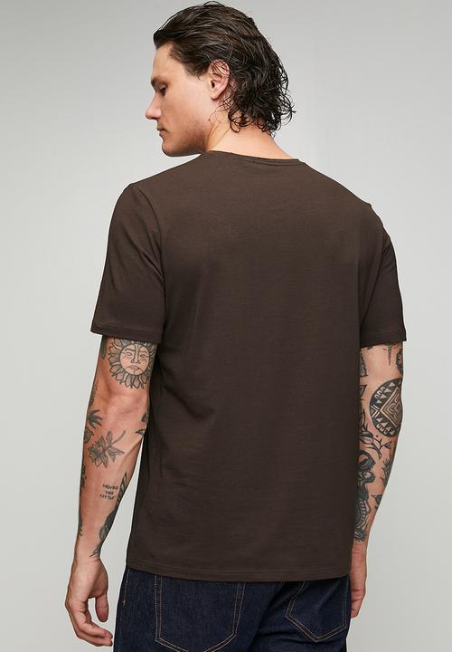 BOSS - Mix&Match T-Shirt R - Dark Brown