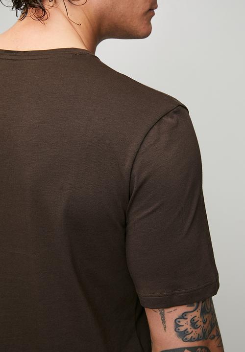 BOSS - Mix&Match T-Shirt R - Dark Brown