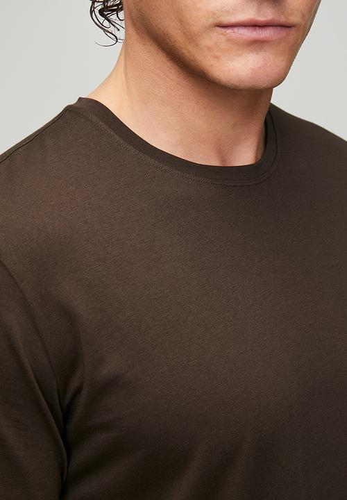 BOSS - Mix&Match T-Shirt R - Dark Brown