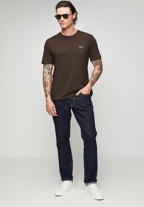 BOSS - Mix&Match T-Shirt R - Dark Brown