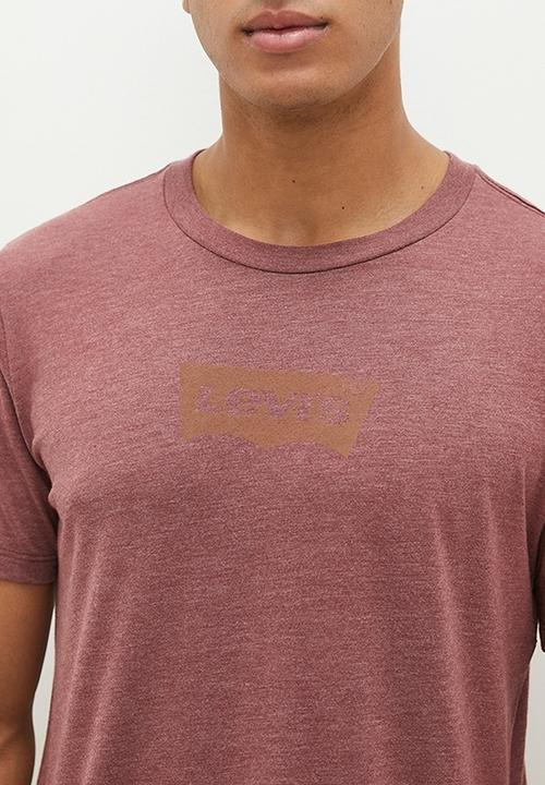 Levi’s® - Graphic crew neck tee - ssnl core bw red mahogany