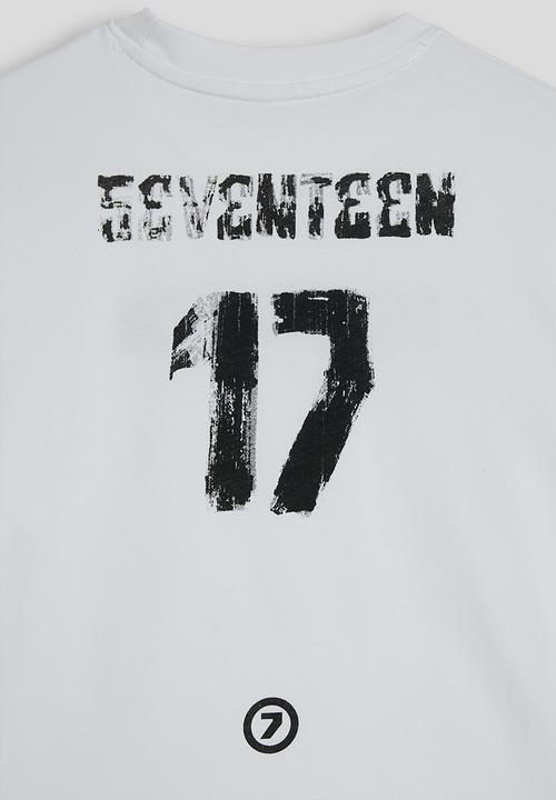 Pop Candy - Long sleeved slogan tee - white