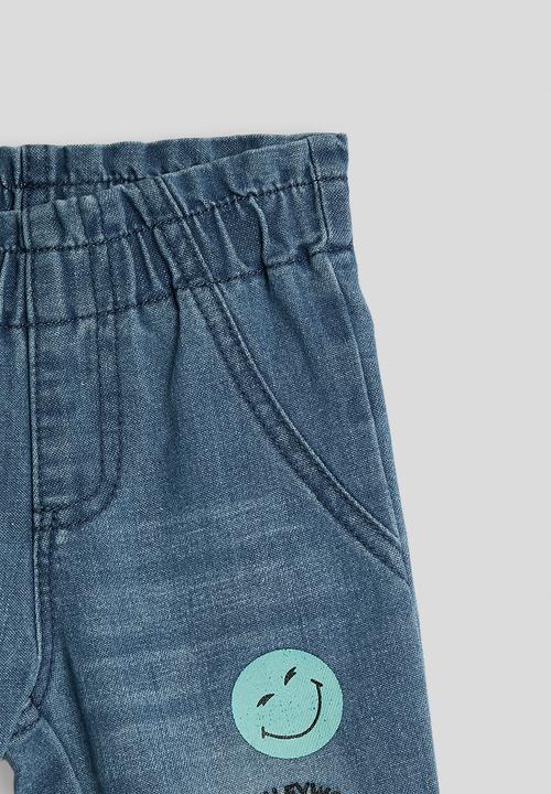 Pop Candy - Straight leg jeans - blue/print multi