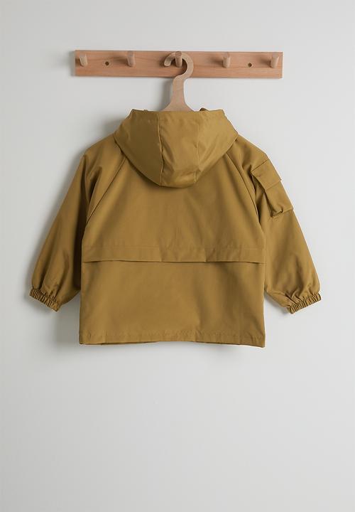 Pop Candy - Hooded cargo jacket - copper gold