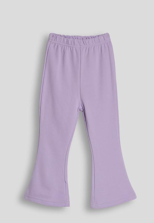 Pop Candy - Sweatshirt with flared sweatpants - pastel purple