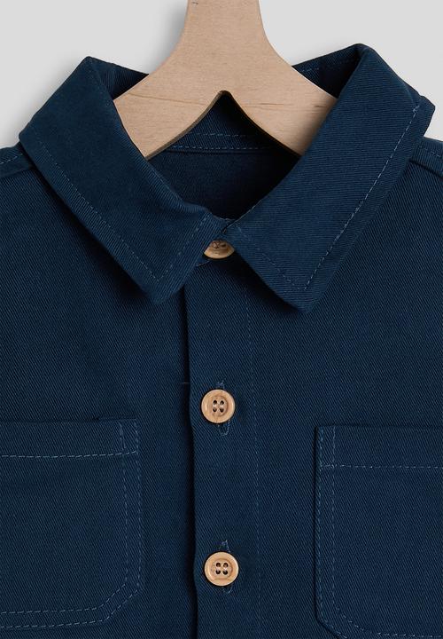 Pop Candy - Denim shirt - dark blue