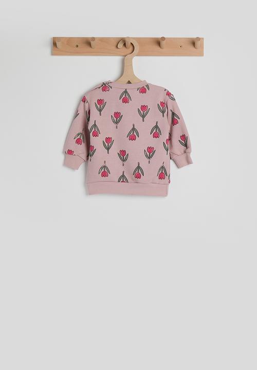 Pop Candy - Sweatshirt - mauve/tulip aop