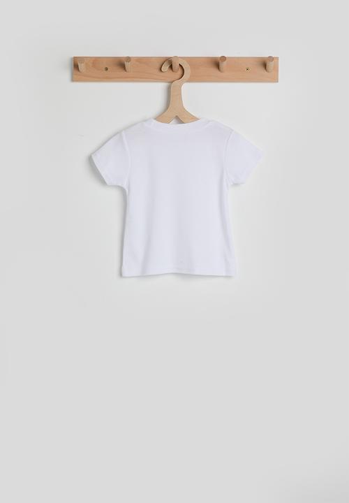 Pop Candy - Patch pocket tee - white