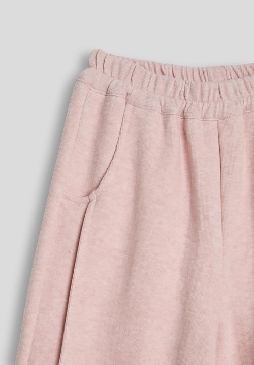 Pop Candy - Welt seam hoodie & sweatpants - pale pink