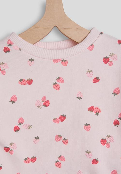 Pop Candy - Baby sweatset - baby pink/floral aop