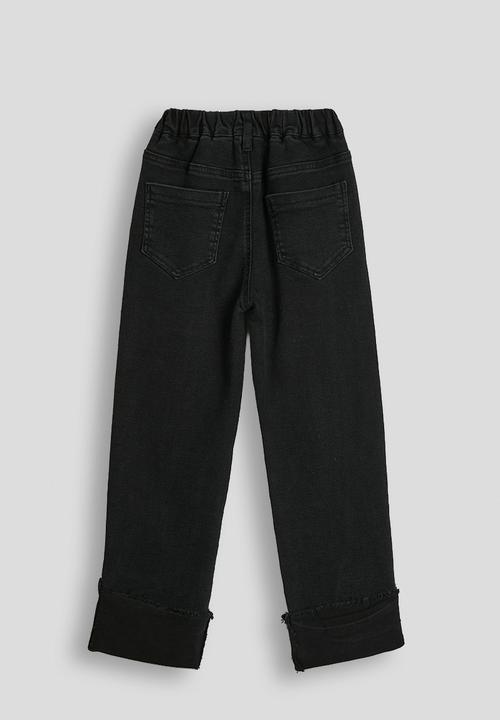 Pop Candy - Roll up jeans - black