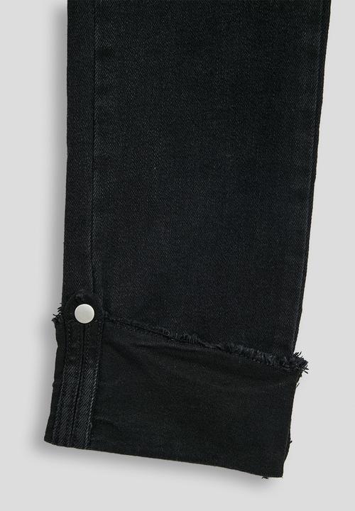 Pop Candy - Roll up jeans - black
