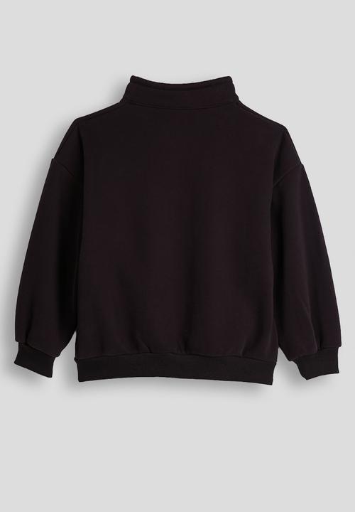 Pop Candy - High neck zip-up sweatshirt - english violet