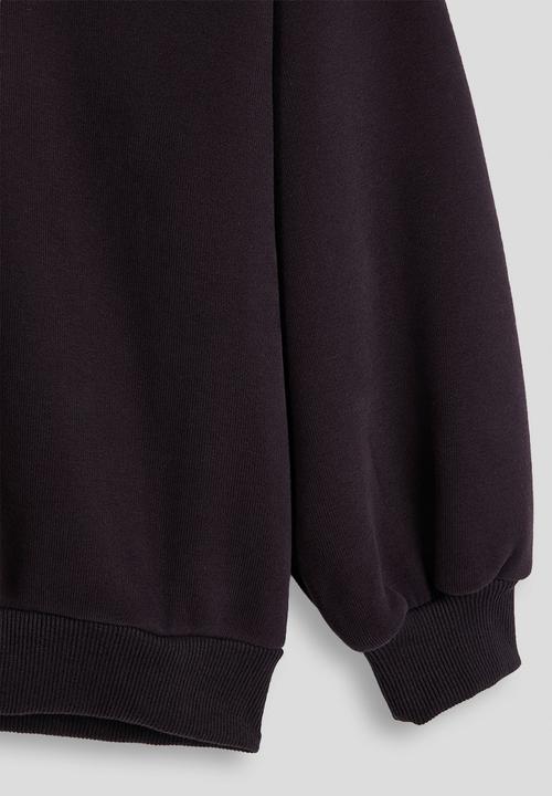 Pop Candy - High neck zip-up sweatshirt - english violet