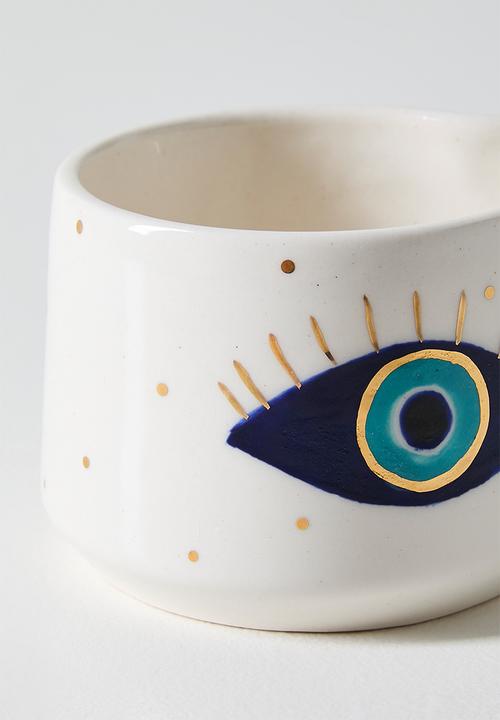 Urchin Art - Kiki Milk Jug Evil Eye
