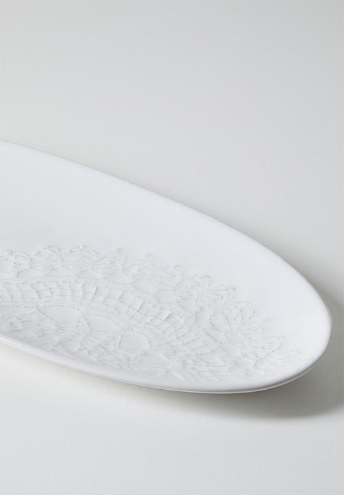 Urchin Art - Loaf Platter - SITH - white 