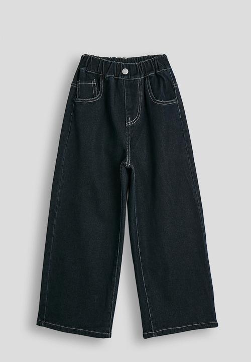 Pop Candy - Wide leg jeans - dark navy