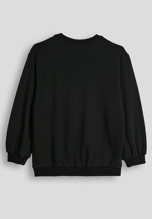 Pop Candy - Heart doodles sweatshirt - black