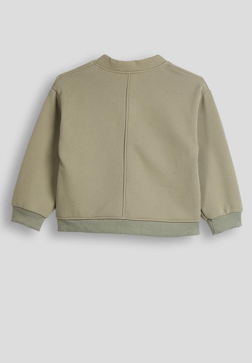 Pop Candy - Cardigan-style sweatshirt - sage