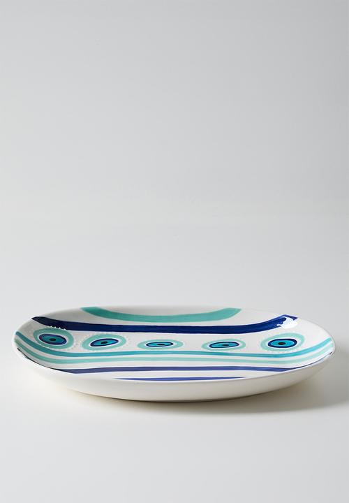 Urchin Art - Rock Platter Large Evil Eye