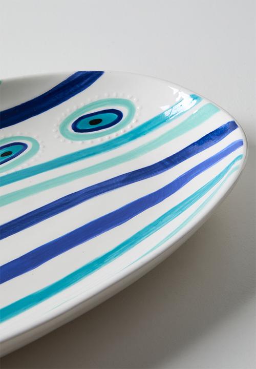 Urchin Art - Rock Platter Large Evil Eye