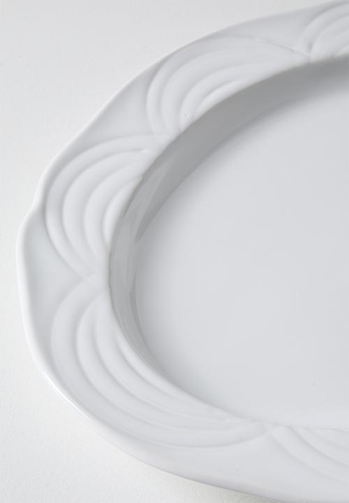 Urchin Art - Lanz Platter - SITH - white