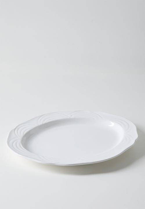 Urchin Art - Lanz Platter - SITH - white