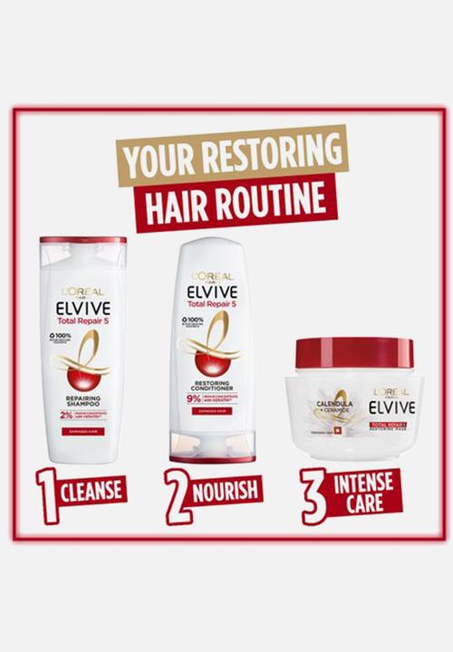L'Oreal Paris - Elvive Total Repair 5 Shampoo - 400ml