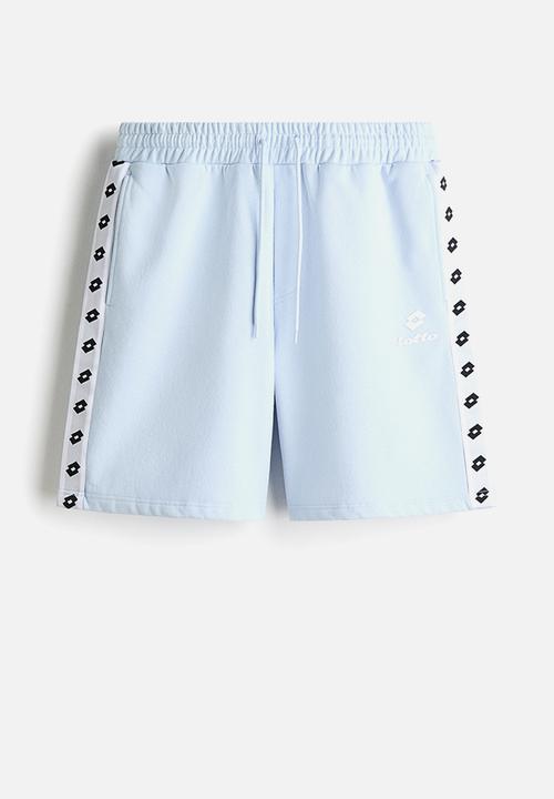 H&M - Lotto H&M: Regular fit sweatshorts - light blue/lotto